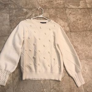Whit Pom Pom Sweater